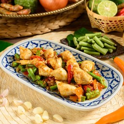 เนื้อปูผัดพริกเหลือง