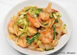 ผัดน้ำมันหอยกุ้ง