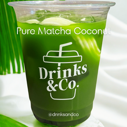 มัทฉะน้ำมะพร้าว