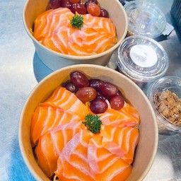 ยำแซลมอนสูตรร้านชุดเล็ก
