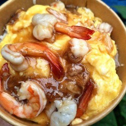 ข้าวไข่ข้นห่อหมกทะเล ค่ายนเรศวรซอย2