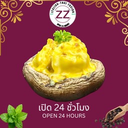 baked portobello ravioli truffle with cheese