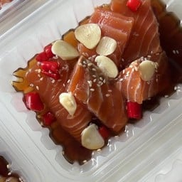 แซลม่อนดองซีอิ๊วเกาหลี