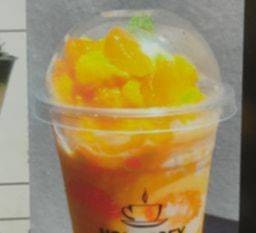 ส้มสมูทตี้โยเกิร์ต