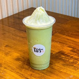 นมสดชาเขียว ปั่น