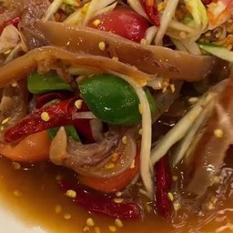 ตำหมึกกรอบ