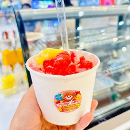 น้ำแข็งใส ท็อปปิ้ง 4 อย่าง