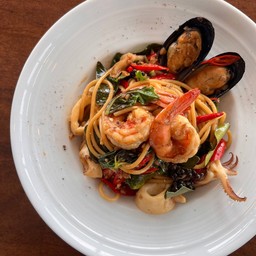 Seafood Kee Mao พาสต้าขี้เมาซีฟู้ด