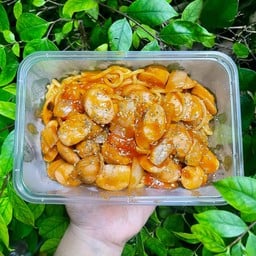 สปาเก็ตตี้ซอสแดงไส้กรอก