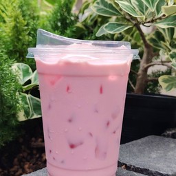 นมชมพูเย็น