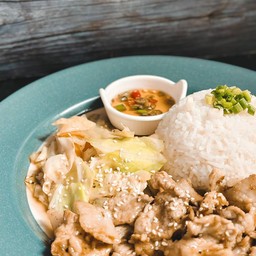 ข้าวหมูเกาหลี