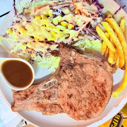 สเต๊กหมูพอร์คช็อป