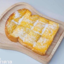 ปังปิ้งเนย นม น้ำตาล (2 แผ่น)