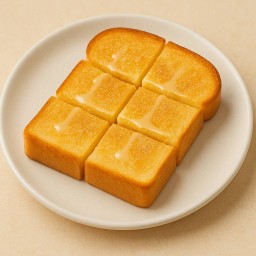 ปังเนย (เลือกทอปปิ้งได้)