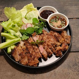 สันนอกไทยย่างจิ้มแจ่ว