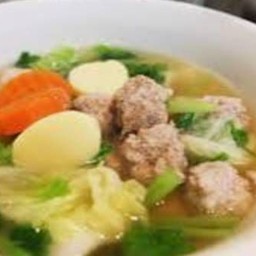 ต้มจืดเต้าหู้หมูสับ