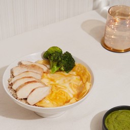 London Egg O'clock with Pesto Sauce