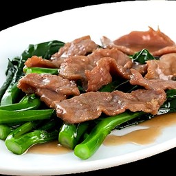 ข้าว ผัดคะน้าน้ำมันหอย