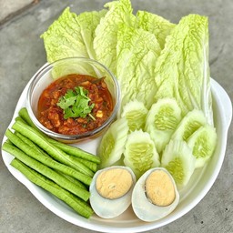 น้ำพริกอ่องไข่ต้ม