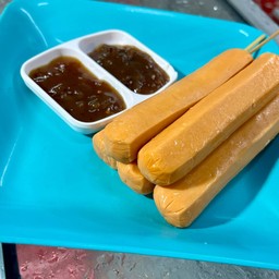 ไส้กรอกไก่ชีสเนย