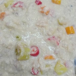 หลนเต้าเจี้ยว+ผักสด