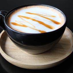 คาราเมลชาไทยนมสด ร้อน