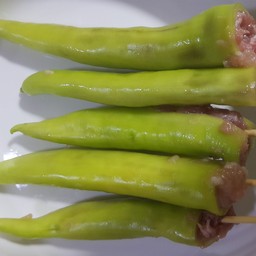 พริกหยวกยัดไส้หมู