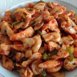CHICKEN MUSHROOM SAUTE - TAVUK MANTAR SOTE