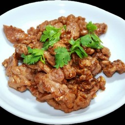 ข้าว ทอดกระเทียม