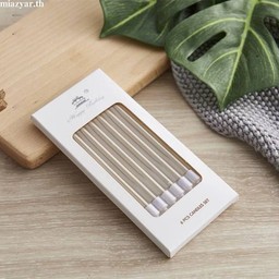 เทียนตรงยาว (สีทองแชมเปญ)