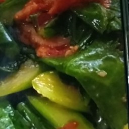 ผัดคะน้าปลาเค็ม