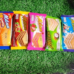 เวเฟอร์สอดใส่,รวมรส 1แพ้ค 5ชิ้น