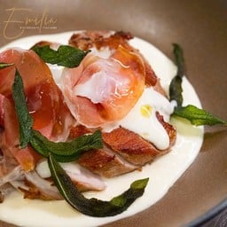 Coppa Di Maialle Con Crema Al Taleggio