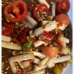 ตำไหลบัวปูปลาร้า