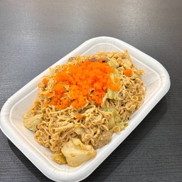 มาม่าผัด(หมู) โครตไข่กุ้ง