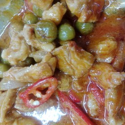 แกงพะแนงหมู