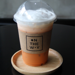 คาราเมลชาไทยนมสด เย็น