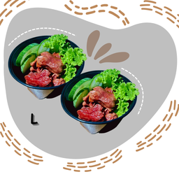 L ไส้กรอกแดงทอด (น้ำจิ้มรสเด็ด)