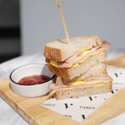 sourdough ham and cheese