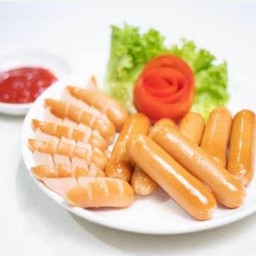 ไส้กรอกรมครันหนังกรอบ