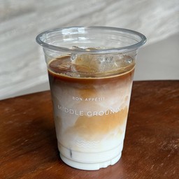 ลาเต้เย็น(คั่วกลาง)