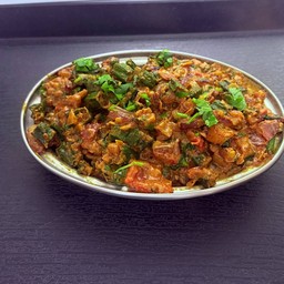 กระเจี๊ยบผัด มาซ่าร่า เครื่องเทศอินเดีย