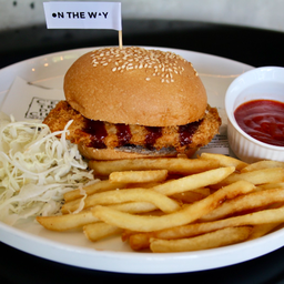 เบอร์เกอร์ชีสหมูทงคัตสึ