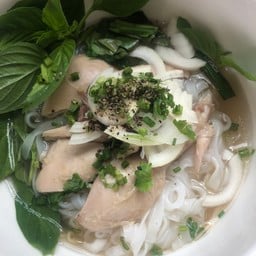 Vietnamese food: banh mi + pho