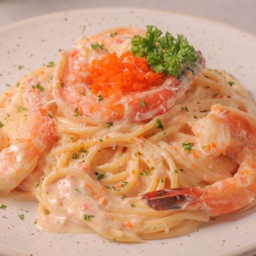 ข้าวไข่ข้นกุ้ง ไข่กุ้ง ครีม