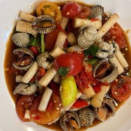 ตำไหลบัวหอยแครง