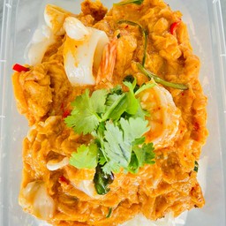 ข้าวไข่ข้นห่อหมกทะเล