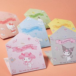 การ์ดอวยพรน่ารักๆ คละสีนะ