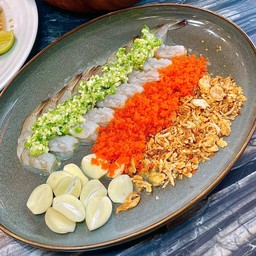 กุ้งแซ่บไข่กุ้งล้น