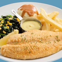 สเต๊กปลาดอรี่ย่าง